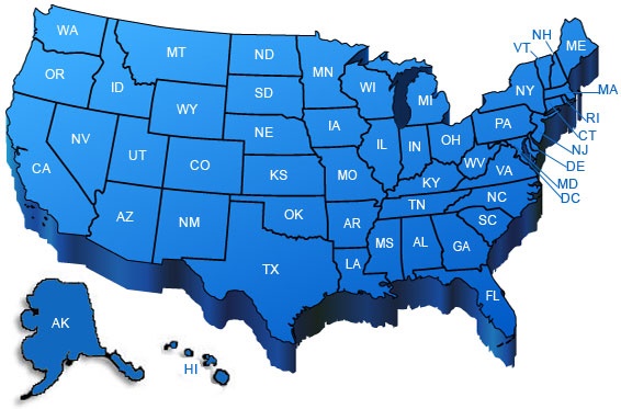 State Map Links